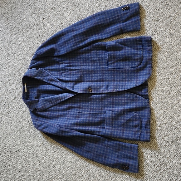 Boglioli wool & cashmere sport coat 54 - Picture 1 of 7